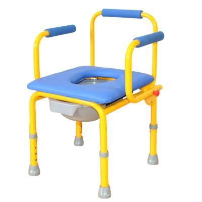 Детский кресло-стул с санитарным оснащением FS 813 размер S