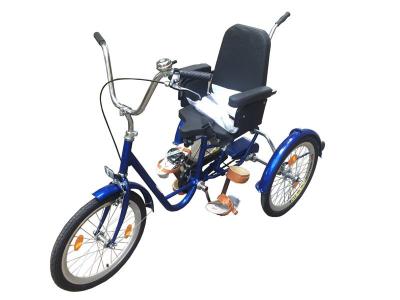 Велосипед реабилитационный трехколесный для детей-инвалидов (ДЦП), рост 110-115см