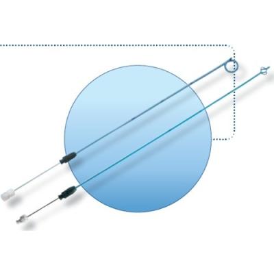 Катетер для нефростомии, с баллоном 5мл, 2 отверстия над баллоном длина 41см, силикон, 20Fr (AJ6620) Coloplast