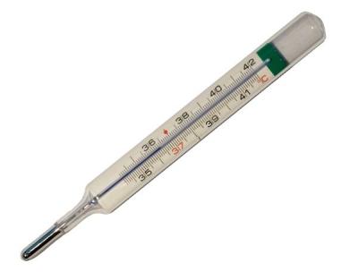 Термометр (градусник) медицинский стеклянный безртутный №1 Импэкс-Мед