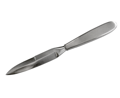 Нож ампутационный Калтина двухсторонний 230 мм