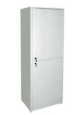 Шкаф общего назначения металл, одностворчатый, дверцы металл/металл, 570х320х1655 мм