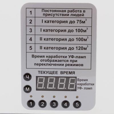 Облучатель-рециркулятор СПДС-120-Р