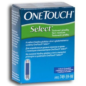 Тест-полоски OneTouch Select (Уан Тач Селект) (25 шт.)