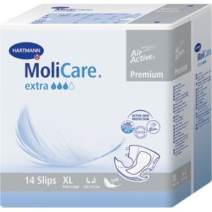 Molicare Premium  soft super - воздухопрониц. подгузники разм. XL , 14шт.  169950/1