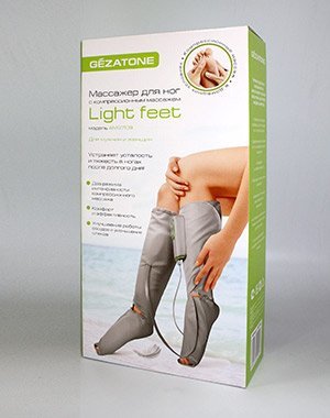 Аппарат для прессотерапии и лимфодренажа ног Light Feet Gezatone AMG709