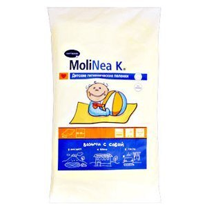 Детские гигиенические пеленки MoliNea Plus for Kids +