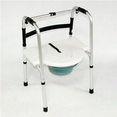 Купить Съемный стульчак с санитарным оснащением для использования с ходунками арт. 935 BS