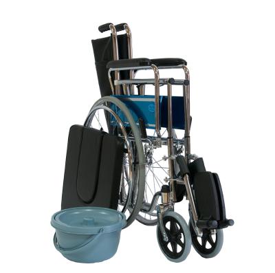 Кресло-коляска с санитарным оснащением FS682