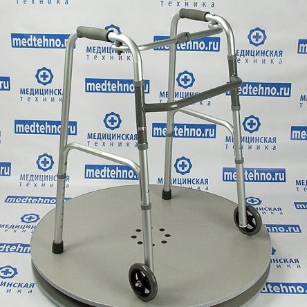 Купить Ходунки Amrus AMW1B73 шагающие на 2-х колесах (d-125 мм) с 1 замком 0