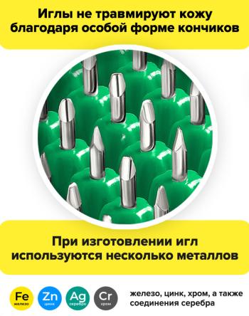 Купить Массажер Аппликатор Кузнецова металломагнитный на мягкой подложке 15*22см 3