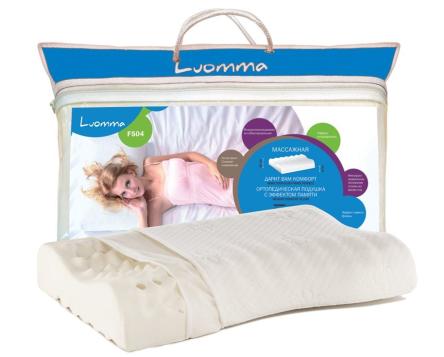 Купить Подушка ортопедическая Luomma с эффектом памяти, массажная Lum F 504 1