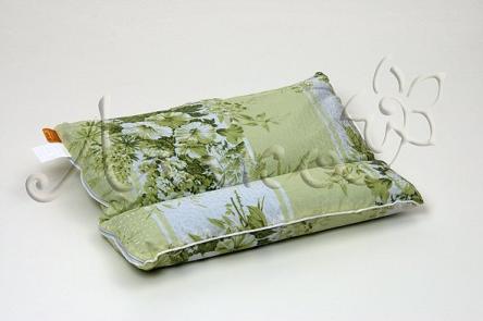 Подушка-валик для сна из лузги гречихи Лика 50х45 Л008