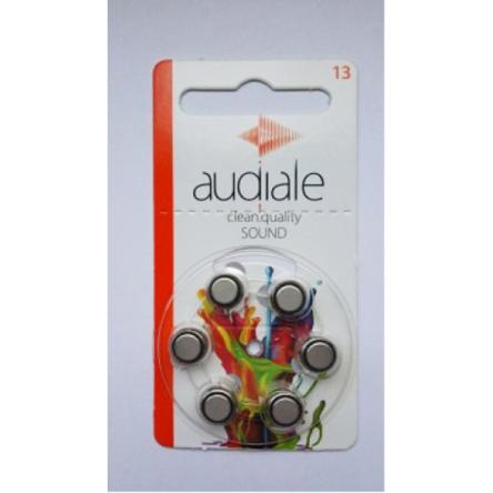 Купить Батарейки "Audiale" 13 и 675 (1уп/6шт) 1