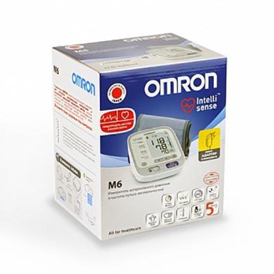 Тонометр OMRON M6 (HEM-7213-ARU) с адаптером и универсальной манжетой