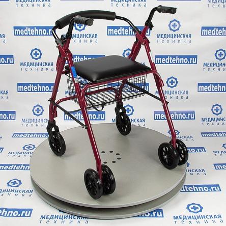 Купить Ходунки роллаторы на колесах с корзиной RollPush 3