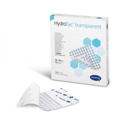 Купить Повязки гидрогелевые для ран на стадии эпителизации Hartmann "Hydrotac transparent" (10*10 см. №10) 685901/0 