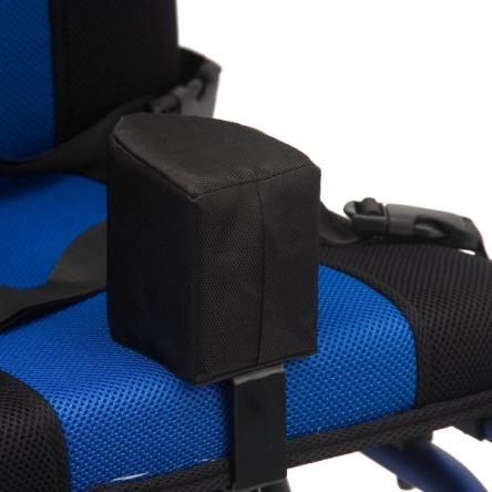Купить Кресло-коляска для больных ДЦП FS958 Black-blue 10