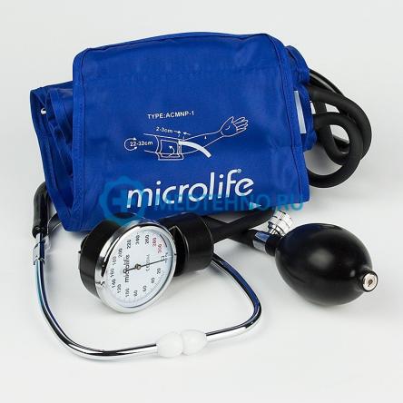 Купить Тонометр механический Microlife BP AG1-30 со встроенный стетоскопом 0