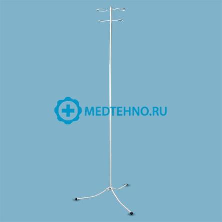 Купить Стойка для капельницы М192-02 (разборная, белая, чехол-флок) 3