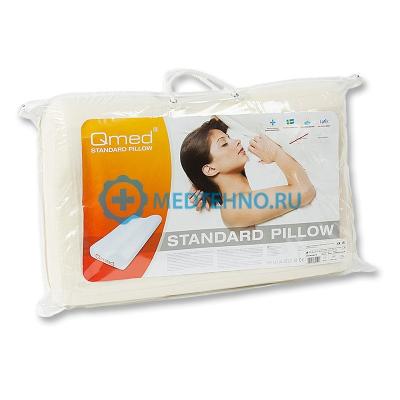 Купить Подушка ортопедическая из пены с "эффектом памяти" Qmed Standart 