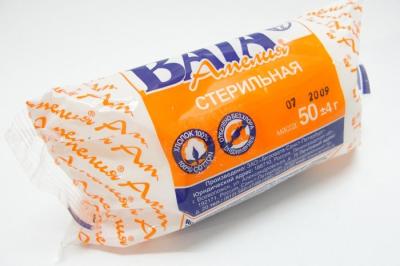 Купить Вата хирургическая Амелия стерильная 50г.