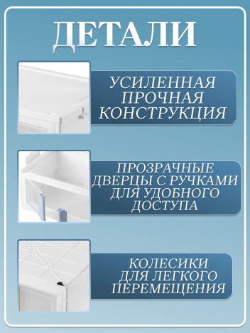 Ящик для хранения пластиковый 52*36*30 см