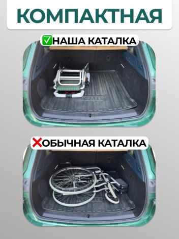 Кресло-каталка складная Foshan 40см