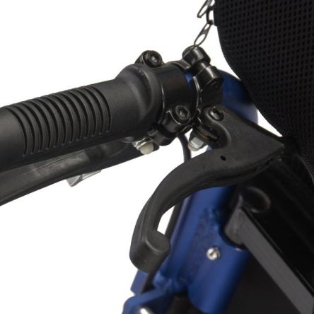 Купить Кресло-коляска для больных ДЦП FS958 Black-blue 18