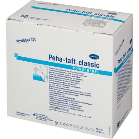 Купить Перчатки хирургические стерильные опудренные Hartmann Peha-Taft Classic 0