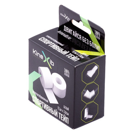 Купить Спортивный тейп (бинт) Kinexib 3,8см*9,1м 0