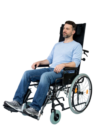 Купить Кресло-коляска инвалидная механическая с высокой спинкой 4