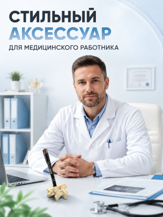 Купить Подставка канцелярская настольная для ручек подарок врачу 3