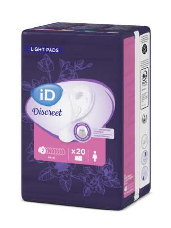 Прокладки урологические 2 капли iD Discreet Mini