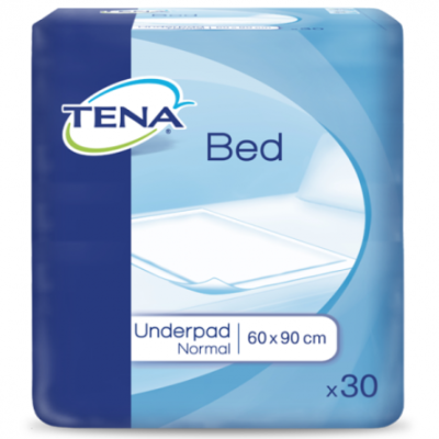 Простынь абсорбирующая Тена Бед Андерпад нормал (Tena Bed Anderpad Normal) 60Х90СМ №30 УЦЕНКА