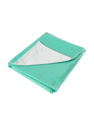 Купить Многоразовая впитывающая пеленка BESIDE ПВХ 80x90см зеленая 8