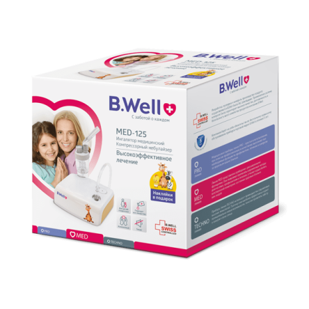 Купить Компрессорный ингалятор для детей "B.Well" MED-125 5