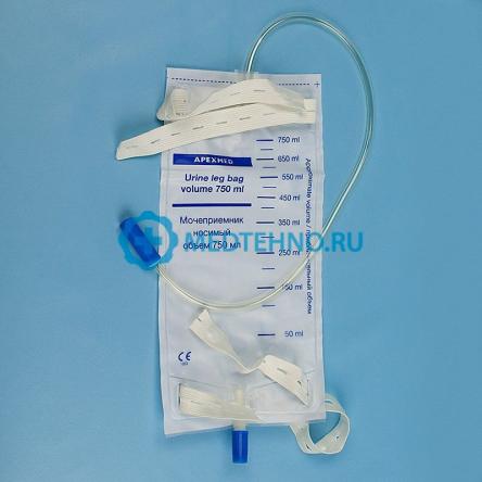 Купить Мочеприемник  Apexmed ножной носимый 750 мл 2