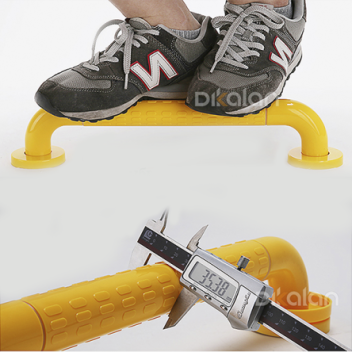 Поручень для инвалидов в ванную и туалет с антибактериальным покрытием и подсветкой 2W001-69см