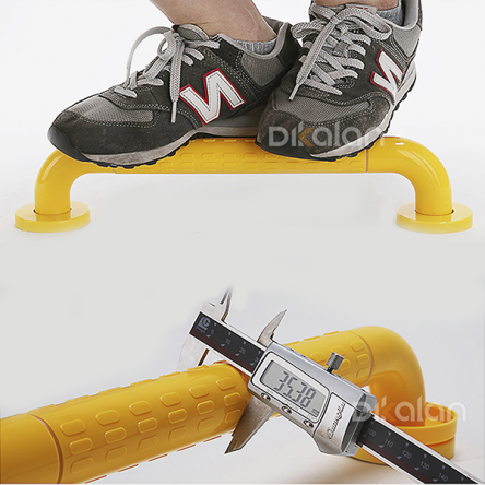 Купить Поручень для инвалидов в ванную и туалет с антибактериальным покрытием и подсветкой 2W001-69см 4