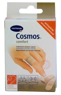 Лейкопластырь COSMOS Comfort Antiseptic 20шт. 2 размера +