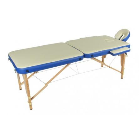 Портативный массажный деревянный стол класса люкс JF-AY01 (2х секционный )