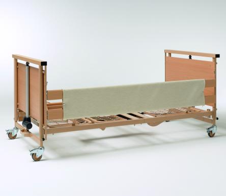 Купить Кровать медицинская функциональная электрическая  Burmeier  Aliura II 100/120 (металлическое ложе, дуга д/подтягивания, матрас в комплекте)