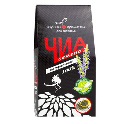 Купить Семена ЧИА натуральные, 170 г, т. з. "ВЕРНОЕ СРЕДСТВО" 0