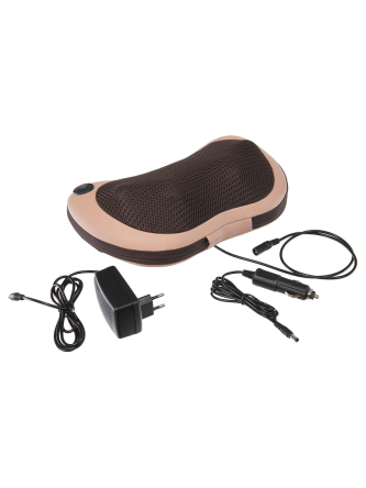 Купить Массажная подушка для шеи и спины с роликами и подогревом 10