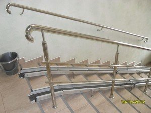 Пандус телескопический  3-х секционный LY-6105-3-300 (длина 300 см)