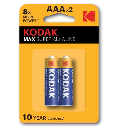Купить Батарейки Kodak MAX SUPER LR03-2BL (AA), 2шт. 0