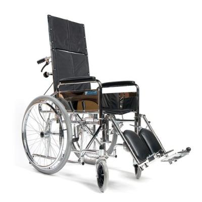 Кресло-коляска инвалидная складная с высокой спинкой LY-250-008-L (51см)
