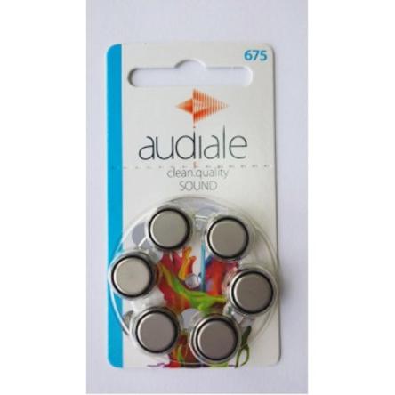 Купить Батарейки "Audiale" 13 и 675 (1уп/6шт) 2