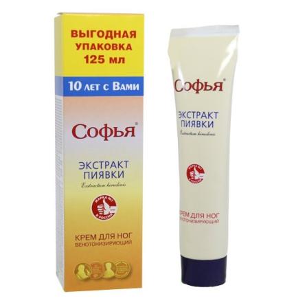 Купить Крем для ног "СОФЬЯ" экстракт пиявки 0